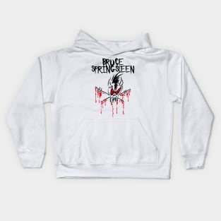 bruce metal forever Kids Hoodie